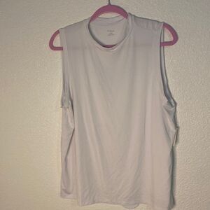 NWT- Daily Ritual- white high neck top- Size XL